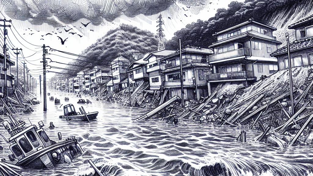 Heavy Rain Damage in Ishikawa: Six Dead and Many Missing