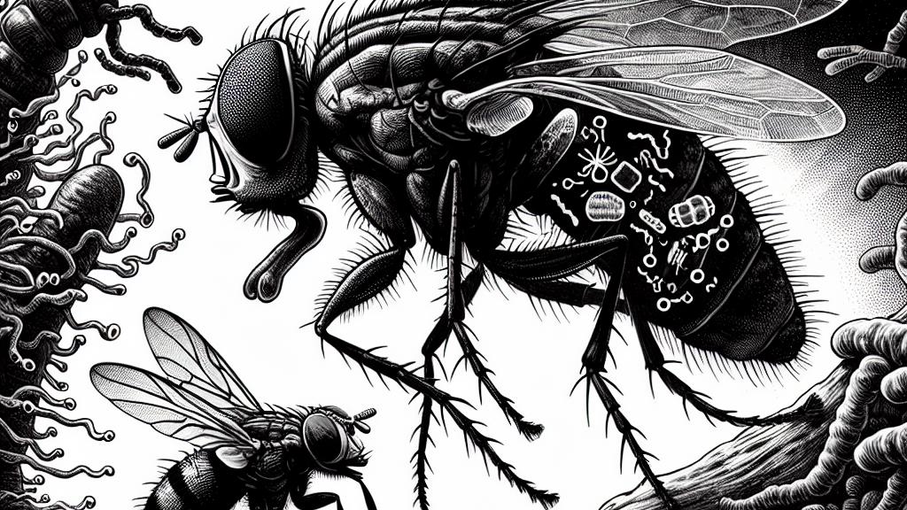 How Fruit Flies Outsmart Parasitic Wasps with Gene Theft
