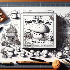 Delicious White Chocolate Coated Snacks